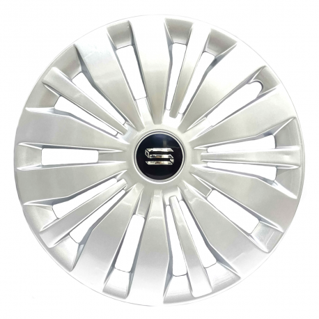 Juego De 4 Tapones De Rin 15 Grises Scuda Tipo Suzuki