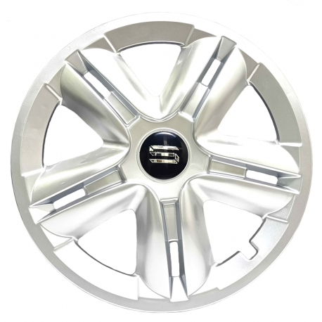 Juego De 4 Tapones De Rin 15 Grises Scuda Universal Racer 7