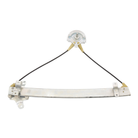 Elevador de Vidrio de Puerta Izquierda Manual para Tsuru 2 Versión 2 Puertas