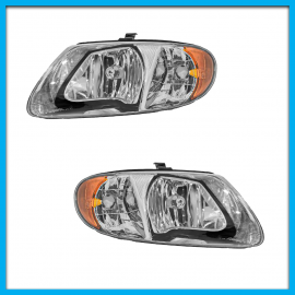 Juego de 2 Faros Principales para Town and Country Eagle Eyes