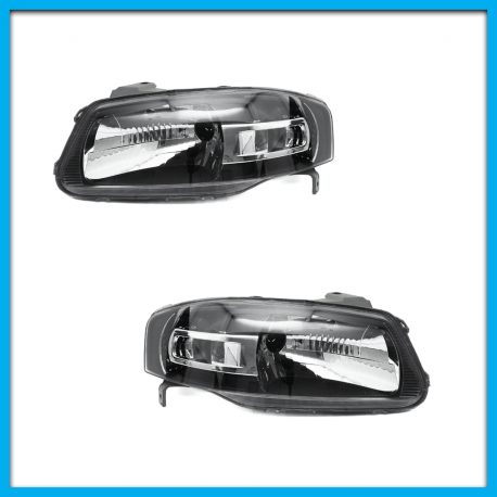 Juego de 2 Faros Principales para Pointer, Pointer Pickup Diforza con Fondo Negro