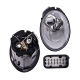 Faro Principal Izquierdo Estilo Europeo Eléctrico con Motor DEPO para Beetle