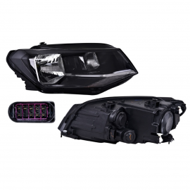 Faro Principal Derecho Eléctrico con Motor DEPO para Caddy Cargo