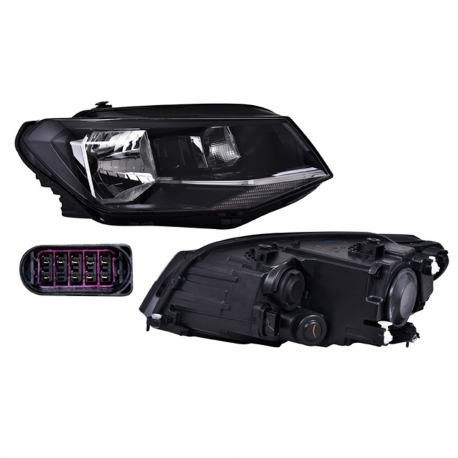 Faro Principal Derecho Eléctrico con Motor DEPO para Caddy Cargo