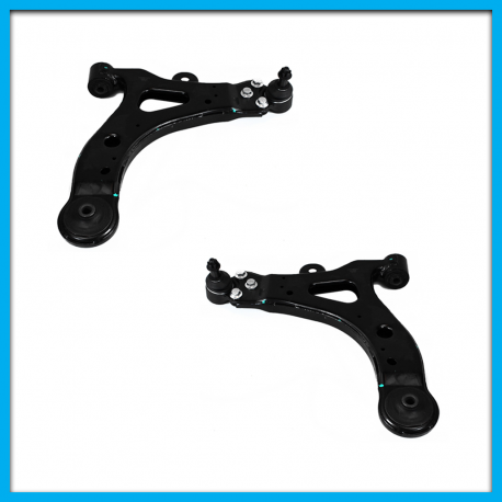 Juego de 2 Horquillas de Suspensión Delantera Inferior para Uplander, Aztek, Montana Yokomitsu con Rótulas y Bujes