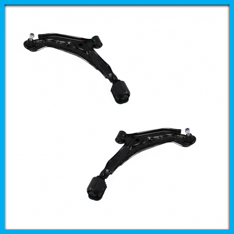 Juego de 2 Horquillas Delanteras Inferiores para Lucino, Sentra B14 Yokomitsu con Rótulas y Bujes