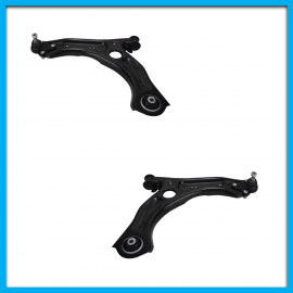 Juego de 2 Horquillas de Suspensión Delantera Inferior para Virtus, T-Cross, Taigun, Ibiza, Arona Yokomitsu con Rótulas y Bujes