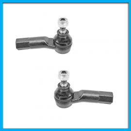 Juego de 2 Terminales de Dirección Exteriores para Beetle, Caddy, Golf A6 y A7, Altea, Arona, Ateca, Ibiza, Leon, Tarraco Tebo