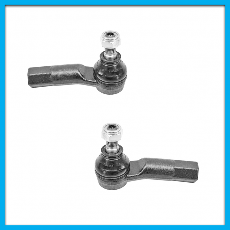 Juego de 2 Terminales de Dirección Exteriores para Beetle, Caddy, Golf A6 y A7, Altea, Arona, Ateca, Ibiza, Leon, Tarraco Tebo