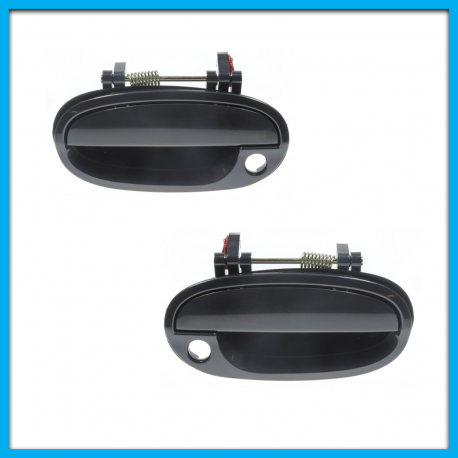 Juego de 2 Manijas Exteriores de Puertas Delanteras para Matiz G2 Hushan