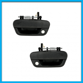 Juego de 2 Manijas de Puertas Delanteras para Spark, Beat en Textura Corrugada