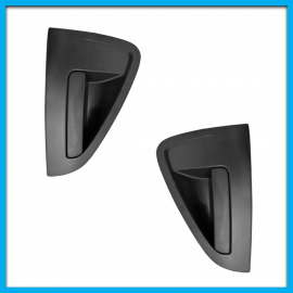 Juego de 2 Manijas Exteriores de Puertas Traseras para Spark en Textura Corrugada