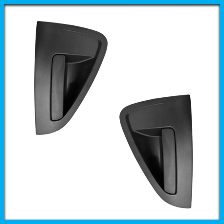 Juego de 2 Manijas Exteriores de Puertas Traseras para Spark en Textura Corrugada
