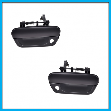 Juego de 2 Manijas Exteriores de Puertas Delanteras para Spark en Acabado Liso