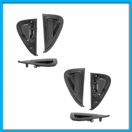 Juego de 2 Manijas Exteriores de Puertas Traseras para Spark