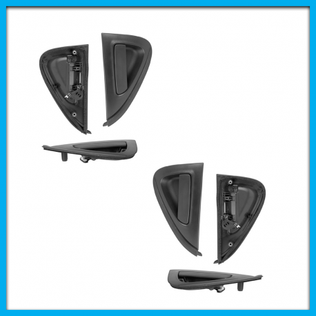 Juego de 2 Manijas Exteriores de Puertas Traseras para Spark