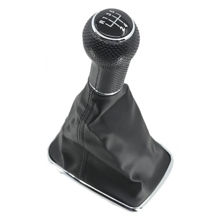 Funda con Perilla Palanca de Velocidades de Piel para Jetta A4, Golf A4
