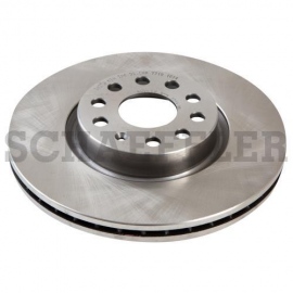 Disco Ventilado de Freno Delantero Fag para Eos, Bora, Passat, Tiguan