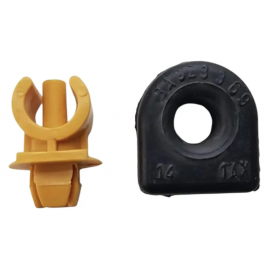 Grapa y Goma de Varilla de Cofre para Gol, Saveiro, Pointer