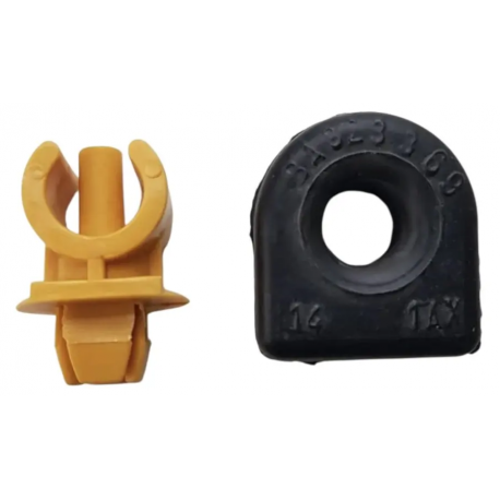Grapa y Goma de Varilla de Cofre para Gol, Saveiro, Pointer