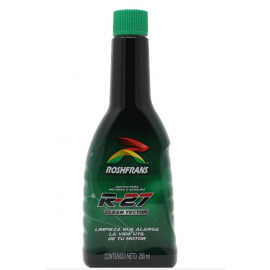 Aditivo Limpiador de Sistema de Inyectores de Gasolina  Roshfrans R-27 Clean Yector 250 ml
