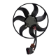 Motoventilador de Radiador Total Parts para Beetle, Bora, Caddy, Golf A6,  Jetta A6, Passat, Rabbit, Audi A3, S3