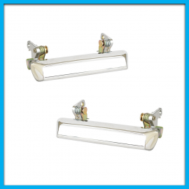 Juego de 2 Manijas Exteriores de Puertas para Datsun 620 Cromadas