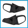 Juego de 2 Espejos Laterales para Chevy C1, C2 Tunix Negros con Control Manual