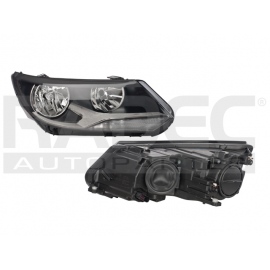 Faro Principal Electrico Derecho Con Motor Interno Depo Para Tiguan