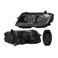 Faro Principal Izquierdo con Fondo Negro DEPO para Tiguan USA