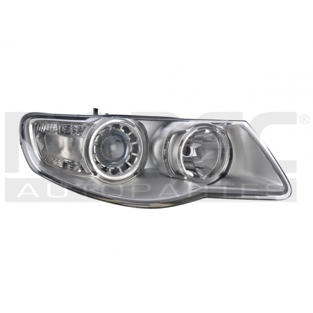 Faro Principal Eléctrico Derecho Con Lupa Y Motor Interno Depo Para Touareg