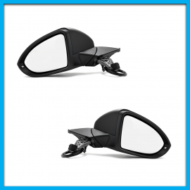 Juego de 2 Espejos Laterales para Golf A7 Auto Magic Eléctricos con Luz Direccional