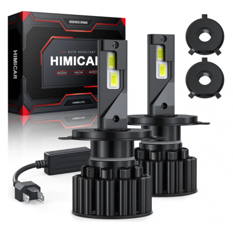 Par de Focos H4 de Led de 18600 Lúmenes