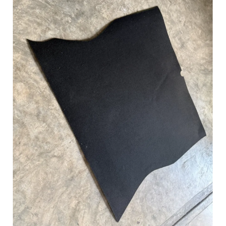 Tapete Negro de Alfombra con Base para Caribe