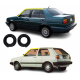 Par De Hules de Cañuelas de Toldo para Golf A2, Jetta A2