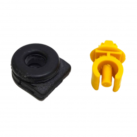 Grapa y Goma de Varilla de Cofre para Gol, Saveiro, Pointer