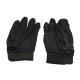 Guantes Negros Completos con Protecciones y Touch para Motociclista