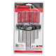 Juego de 6 Desarmadores Unieversales de Cruz y Planos