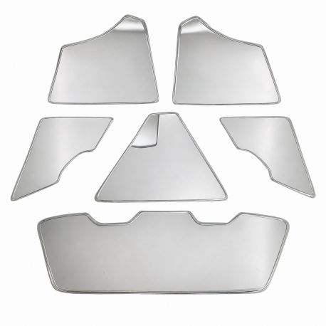 Espejo Embellecedor Cromado de Cofre para Jetta Mk6