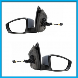 Juego de 2 Espejos Laterales para Sentra B16 Isaka con Control de Ajuste Manual y Direccional