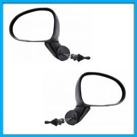 Juego de 2 Espejos Laterales para Matiz G2 Diforza con Control de Ajuste Manual