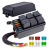 Caja Porta Fusibles y Relays Universal de 12v 