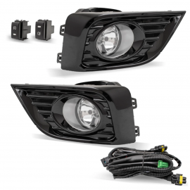 Juego de Faros de Niebla con Cables, Switch OEM y Focos Auto Magic para March