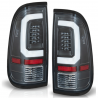 Juego de Calaveras Trasera LED Negras Auto Magic para F150 Lobo