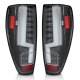 Juego de Calaveras Negras con Luz LED Auto Magic para Colorado, S10