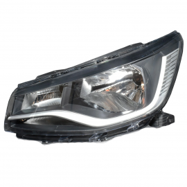 Faro Principal Izquierdo con Filo Plateado Auto Magic para Saveiro Robust