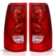 Juego de Calaveras Rojas sin Arnés Auto Magic para Silverado Cheyenne