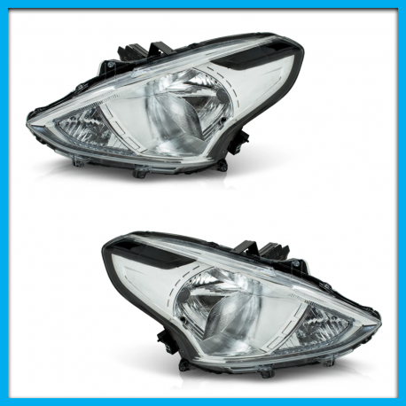 Juego de 2 Faros Principales para Versa Auto Magic