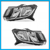 Juego de 2 Faros Principales para Stepway, Logan, Sandero Auto Magic con Filo Cromado
