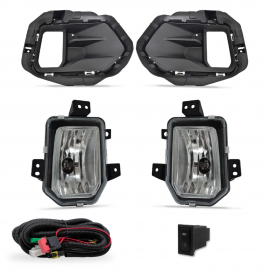 Juego de Faros de Niebla con Arnés Universal Auto Magic para S10 Max Doble Cabina